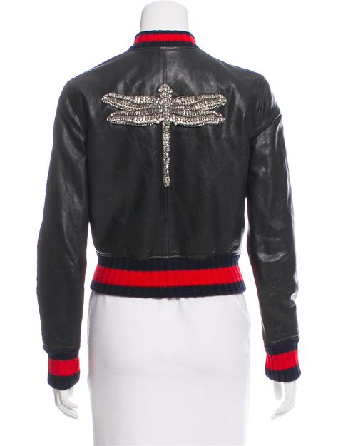 ladies gucci jacket|gucci embellished jacket.